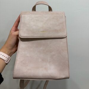Pink/Peony Vegan Leather Samara Kiana Backpack